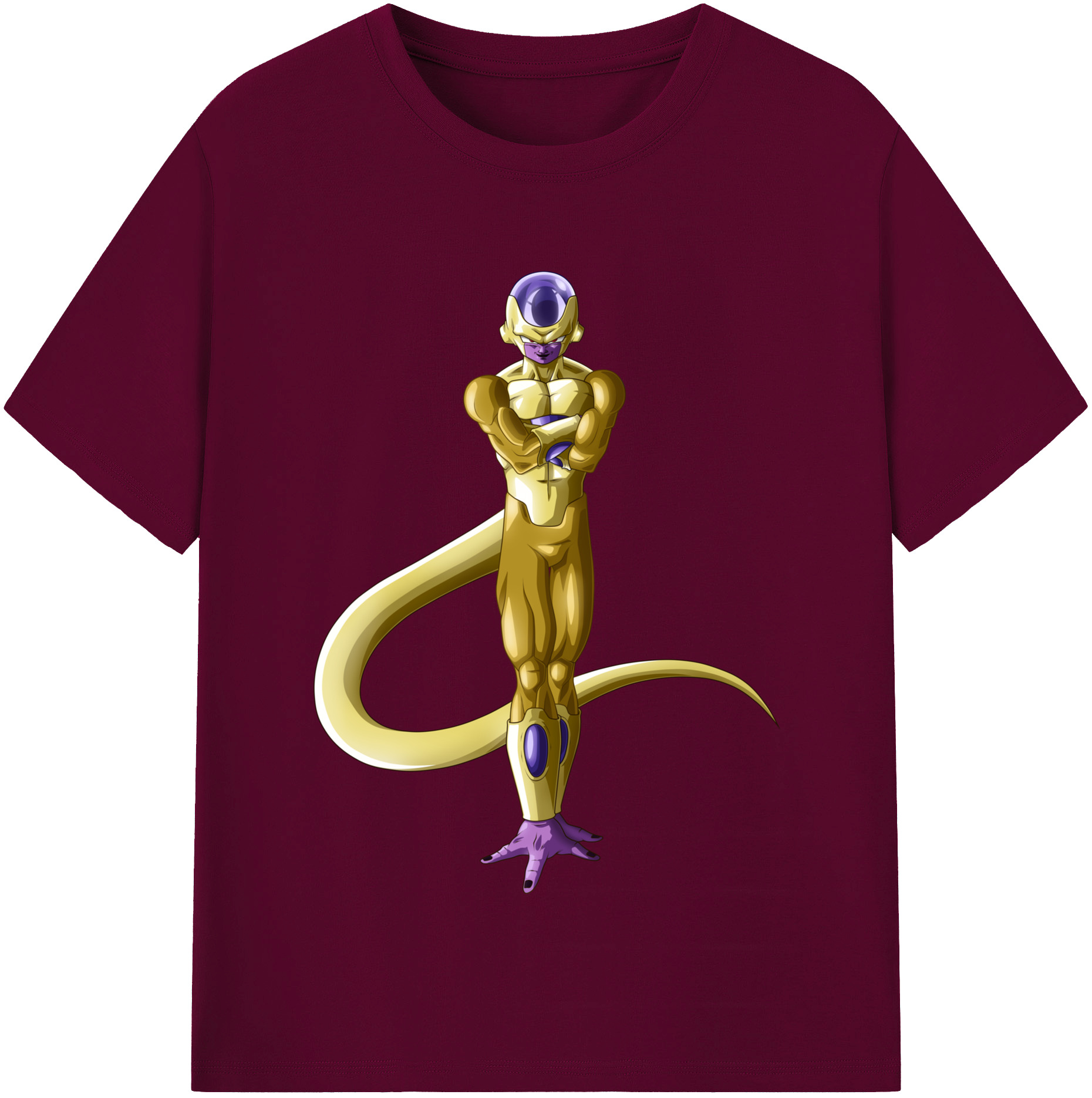 （画像用） ドラゴンボール フリーザ DRAGON BALL Frieza レディースカジュアルプリントTシャツ（綿100％）